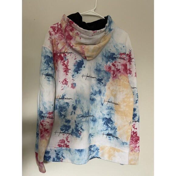 Hollister Men’s Must Have Collection Tiedie Hoodie Sweatshirt M EUC - Picture 4 of 7